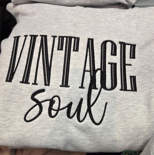 VINTAGE SOUL Oversized Hoodie