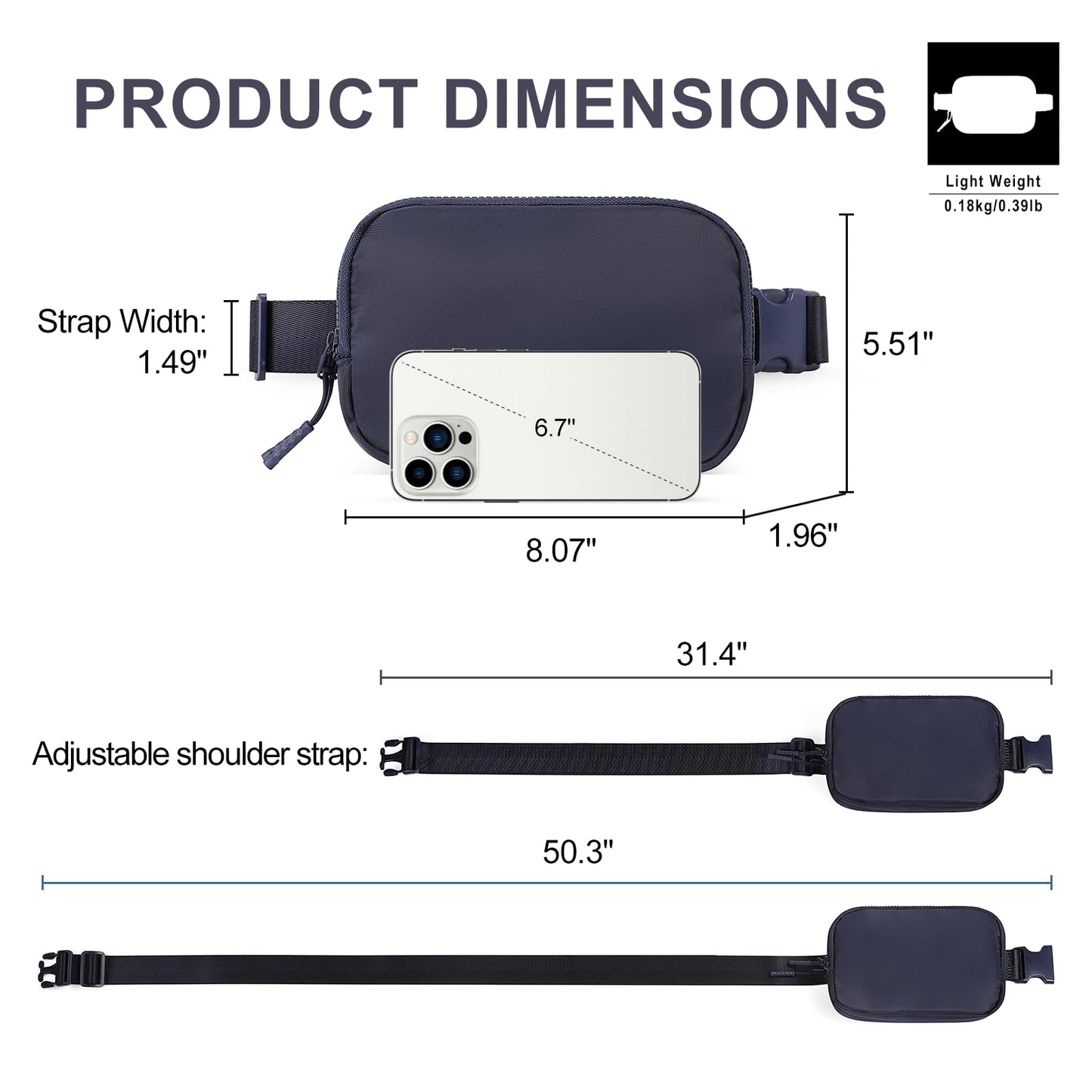 Small Belt Crossbody Bag